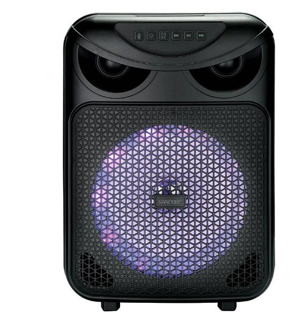 Ήχος Elektrostore24 - ΣΗΜΑΝΤΙΚΟ: Σε περίπτωση διαφοράς τιμής από το κατάστημα ισχύει παντα και μόνο η τιμή του καταστήματος Rancore Ηχείο με λειτουργία Karaoke RS80R σε Μαύρο Χρώμ
