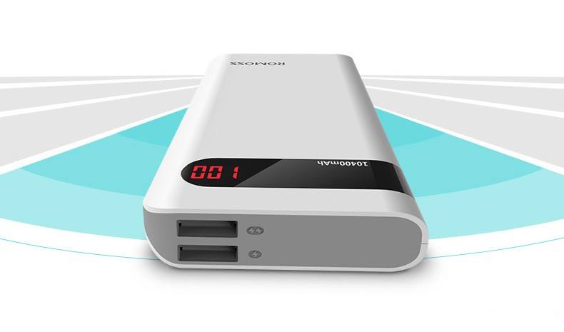 Αξεσουάρ κινητών Elektrostore24 - ΣΗΜΑΝΤΙΚΟ: Σε περίπτωση διαφοράς τιμής από το κατάστημα ισχύει παντα και μόνο η τιμή του καταστήματος ROMOSS SENSE 4P 10400mAh 4P