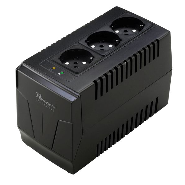 POWERTECH σταθεροποιητής ρεύματος 1500VA, με 3 εξόδους 