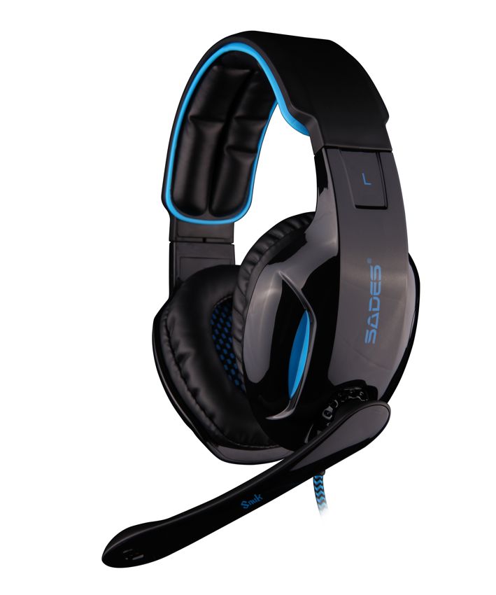 SADES Gaming Headset Snuk USB 7.1CH με 40mm ακουστικά A