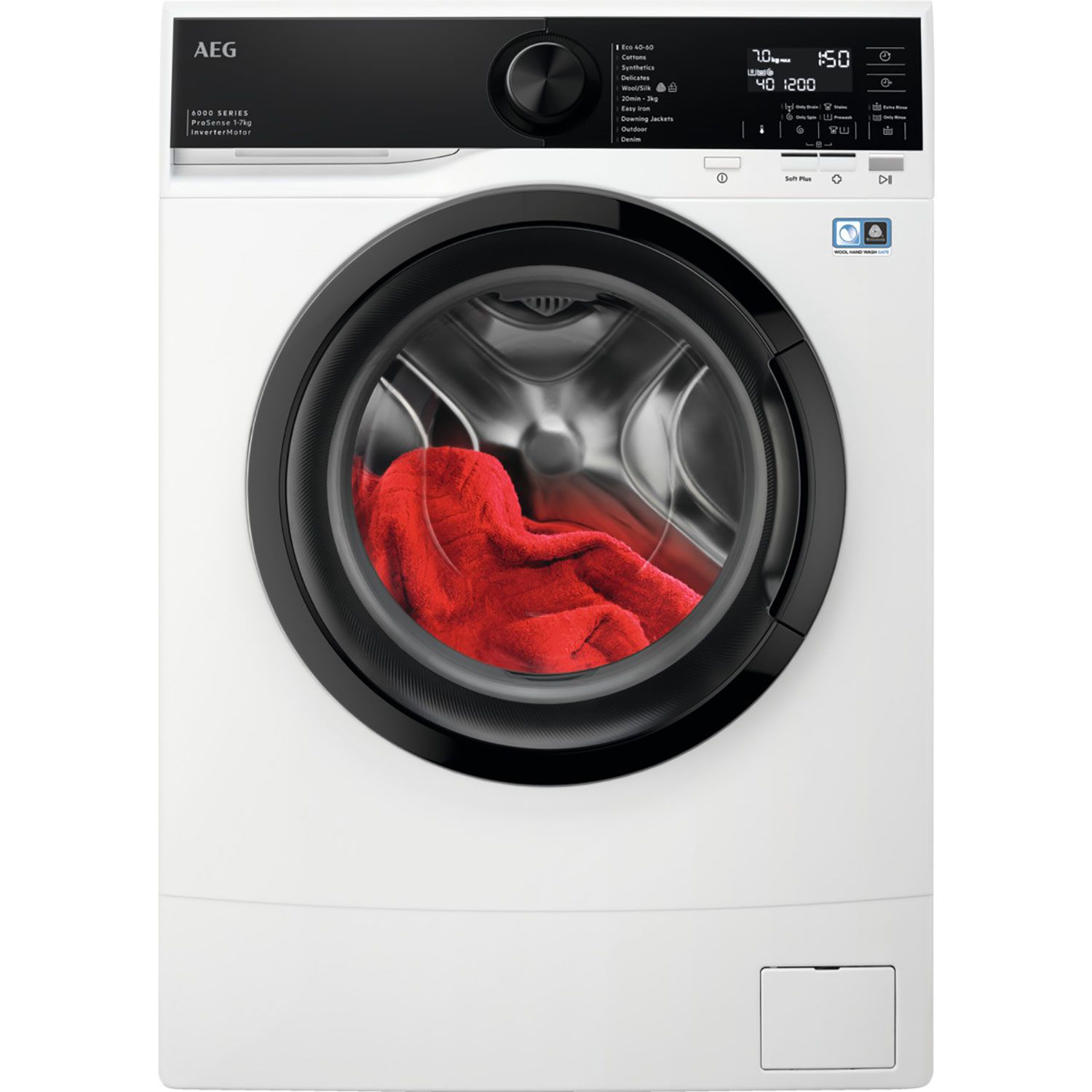 AEG LSR6E27DE Πλυντήριο Ρούχων 7,00 kg Slim LSR6E27DE