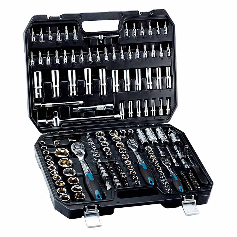 BORMANN Pro BHT5200 Καρυδάκια 1/2'', 1/4'' & 3/8'' Με Καστάνια 171τεμ