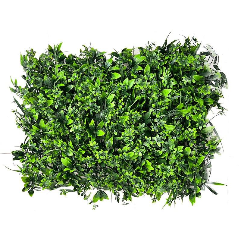 COMPOSITE FOLIAGE PANEL GREENERY 60x40cm