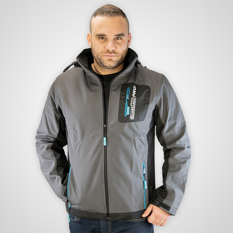 SOFTSHELL HOODED JACKET NAPOLI, XXL