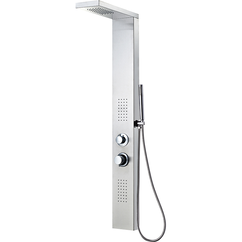 SHOWER PANEL LAYLA, WITH 3 FUNCTIONS MIXER
