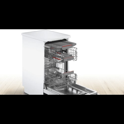 Bosch SPS4HMI49E Ελεύθερο Πλυντήριο Πιάτων για 10 Σερβίτσια, με Wi-Fi, Π45xY84.5εκ, E , Inox