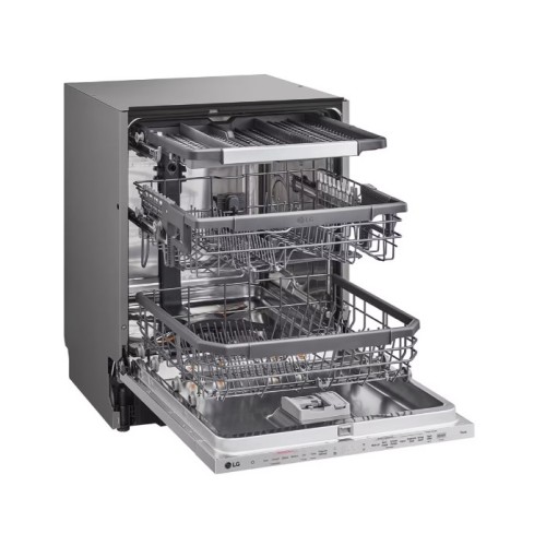 LG DB365TXS Πλήρως Εντοιχιζόμενο Πλυντήριο Πιάτων για 14 Σερβίτσια, με Ατμό και Wifi, Π59.8xY81.5εκ, B
