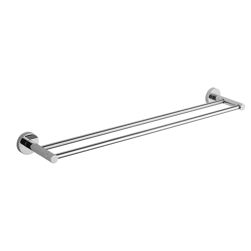 DOUBLE TOWEL BAR CHROME 64,5x12x5,2cm