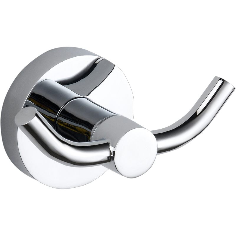 DOUBLE HOOK CHROME 9x4,5x5,2cm