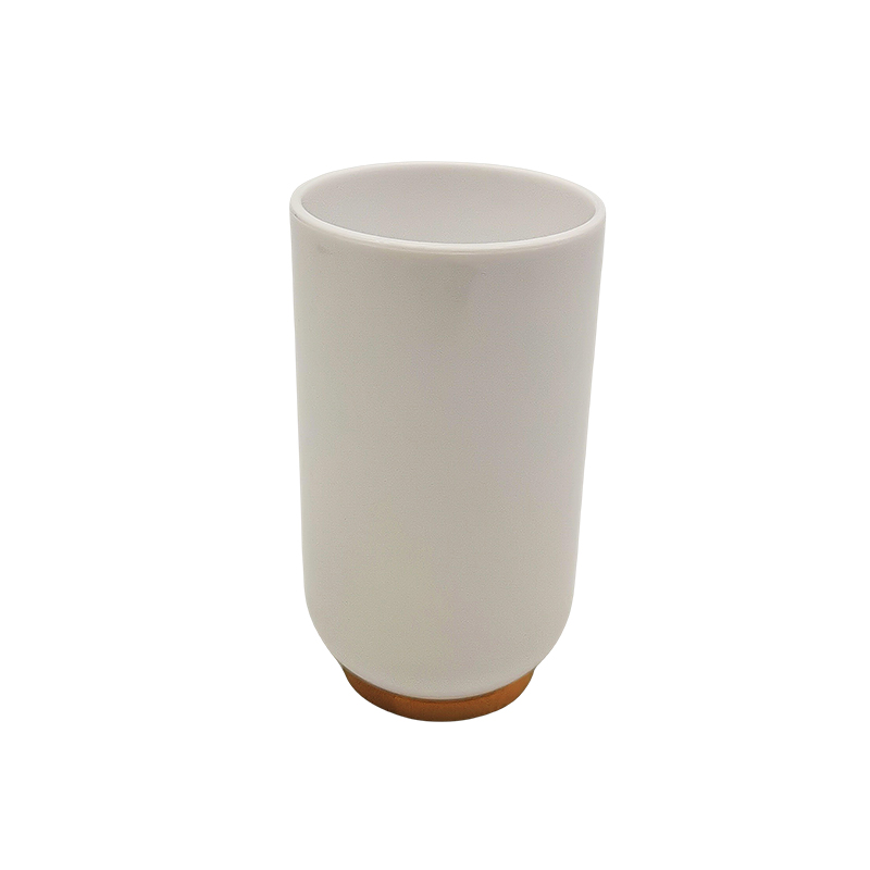 TUMBLER BAMBOO WHITE  7,2x11cm
