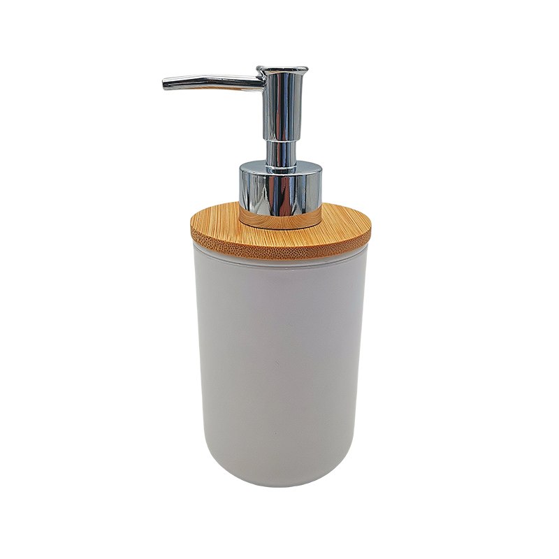 SOAP DISPENSER ΒΑΜΒΟΟ WHITE 7,2x16,5cm