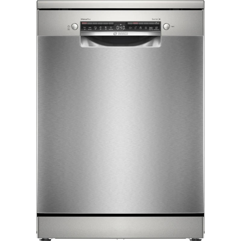 Bosch SMS4ENI06E Ελεύθερο Πλυντήριο Πιάτων για 13 Σερβίτσια, με Wifi, Π60εκ, Β, Inox