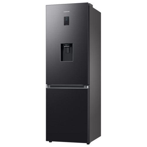 Samsung RB34C652EB1/EF Ψυγειοκαταψύκτης 341lt, Total NoFrost, E (Υ185xΠ59.5xΒ65.8) Dark Inox