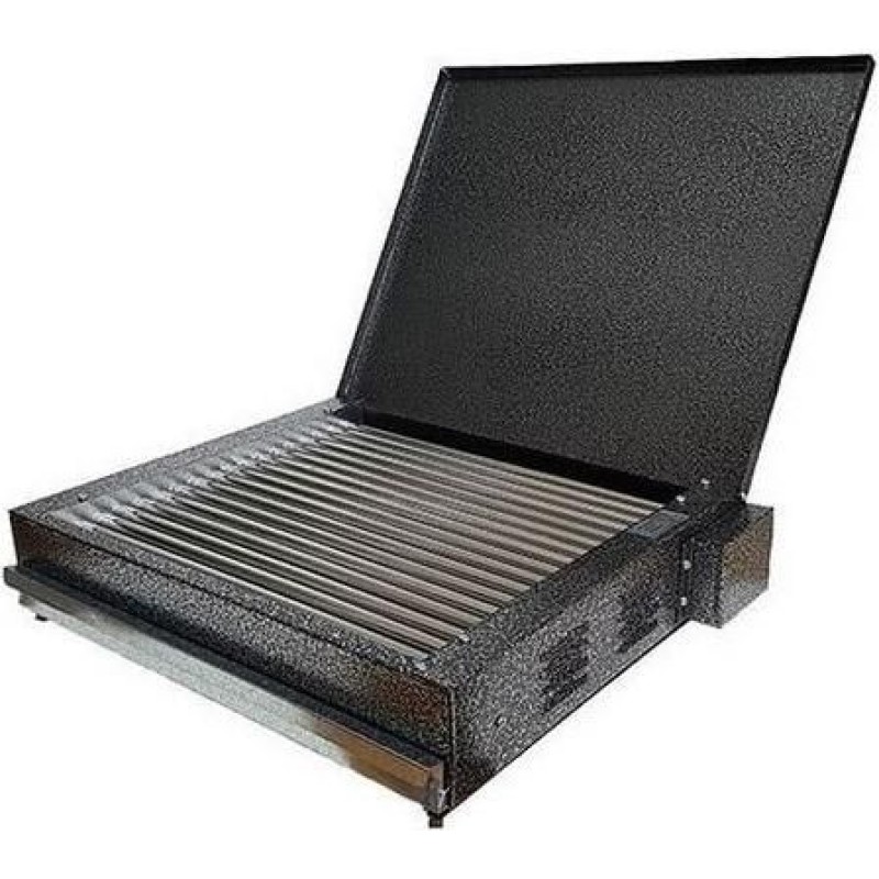 Electric grill Rubino 2750W, stainless steel tubes  and lid
