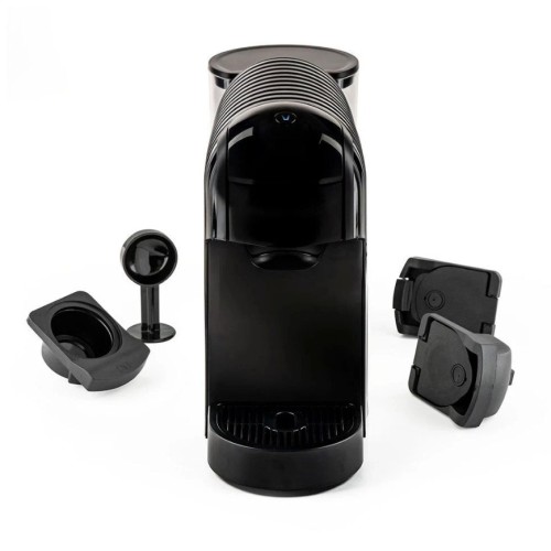 Muhler MCM-601 Καφετιέρα για Κάψουλες 20Bar (Nespresso, Dolche Gusto) 3in1 1400W Μαύρη