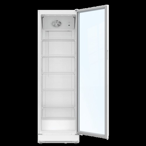 Crown SC350WH Επαγγελματικό Ψυγείο Βιτρίνας 350lt, C (Υ194,5xΠ59,5xΒ57εκ) Λευκό