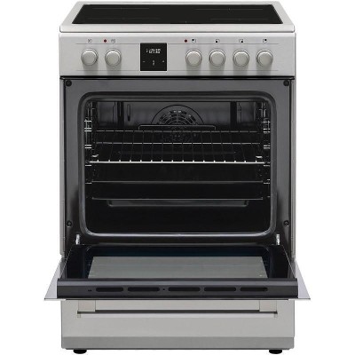 Sharp KF-76FVDT22IMK-EU Ηλεκτρική Κουζίνα 65lt, με Κεραμικές Εστίες, Π60εκ, Α, Inox