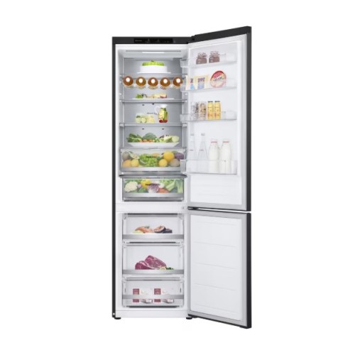 LG GBV7280CEV Ψυγειοκαταψύκτης 387lt, Total NoFrost, C (Υ203xΠ59,5xΒ67,5εκ) Μαύρος