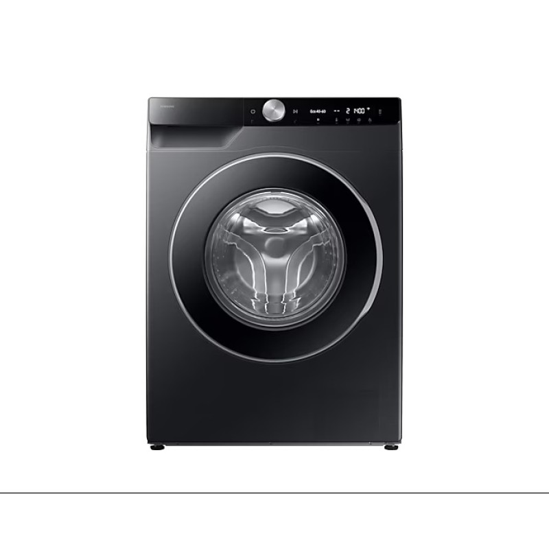 Samsung WW90DG6U25LBU4 AI EcoBubble Πλυντήριο Ρούχων 9kg, 1400 στροφές, με Ατμό & Wifi, A, Mαύρο