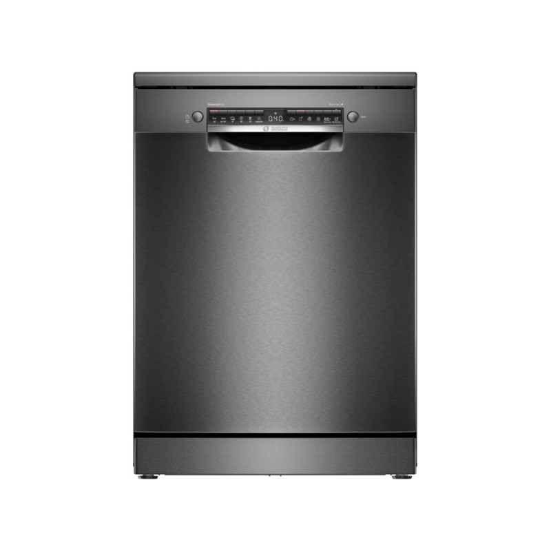 Bosch SMS4EMC06E Ελεύθερο Πλυντήριο Πιάτων για 14 Σερβίτσια, Wifi, Π60xY84,5εκ, Β, Dark Inox