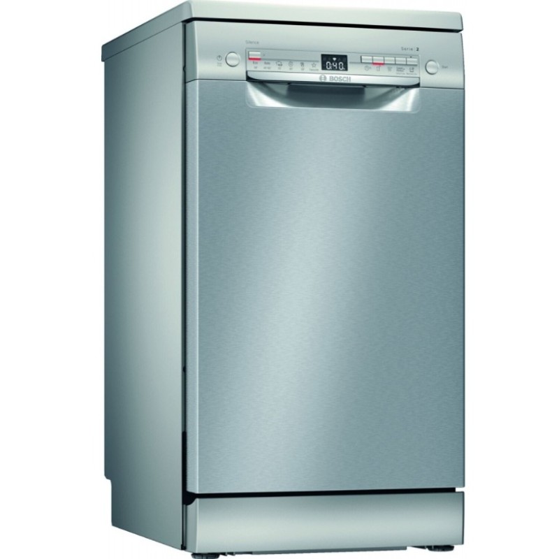 Bosch SPS2HKI57E Ελεύθερο Πλυντήριο Πιάτων για 9 Σερβίτσια 45cm Inox