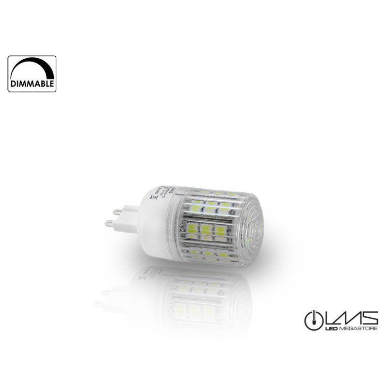 Λαμπτήρας G9 με 24 SMD Led 5 Watt Dimmable Θερμό Λευκό
