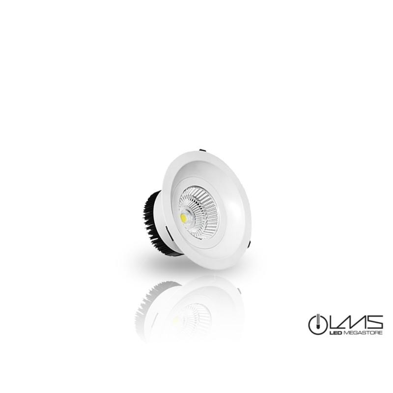 Led Cob Downlights LMS 42 W Bridgelux Chip Λευκό Ημέρας