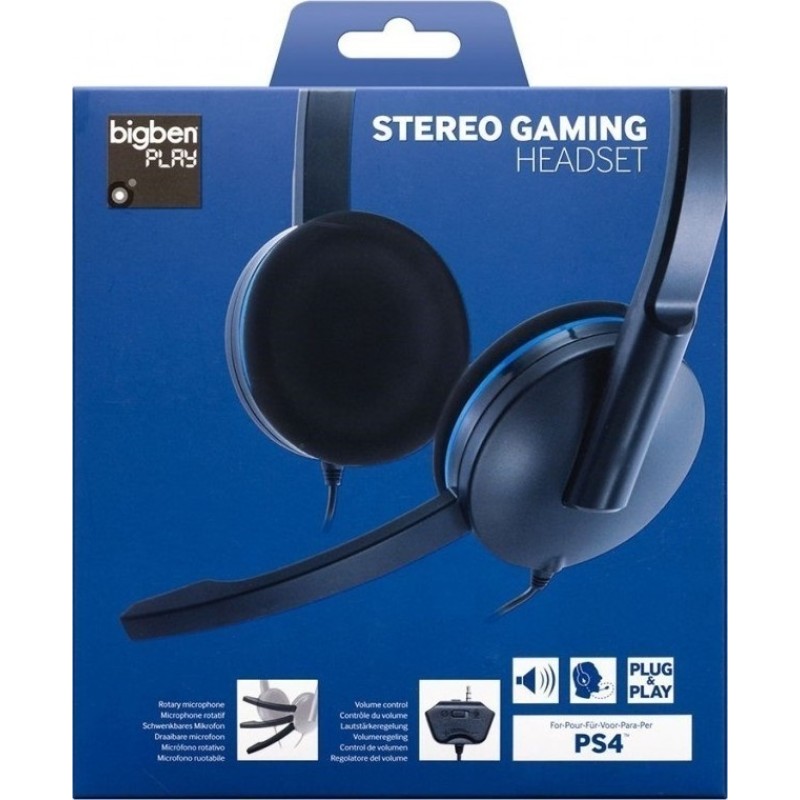 BigBen Stereo Gaming Headset PS4