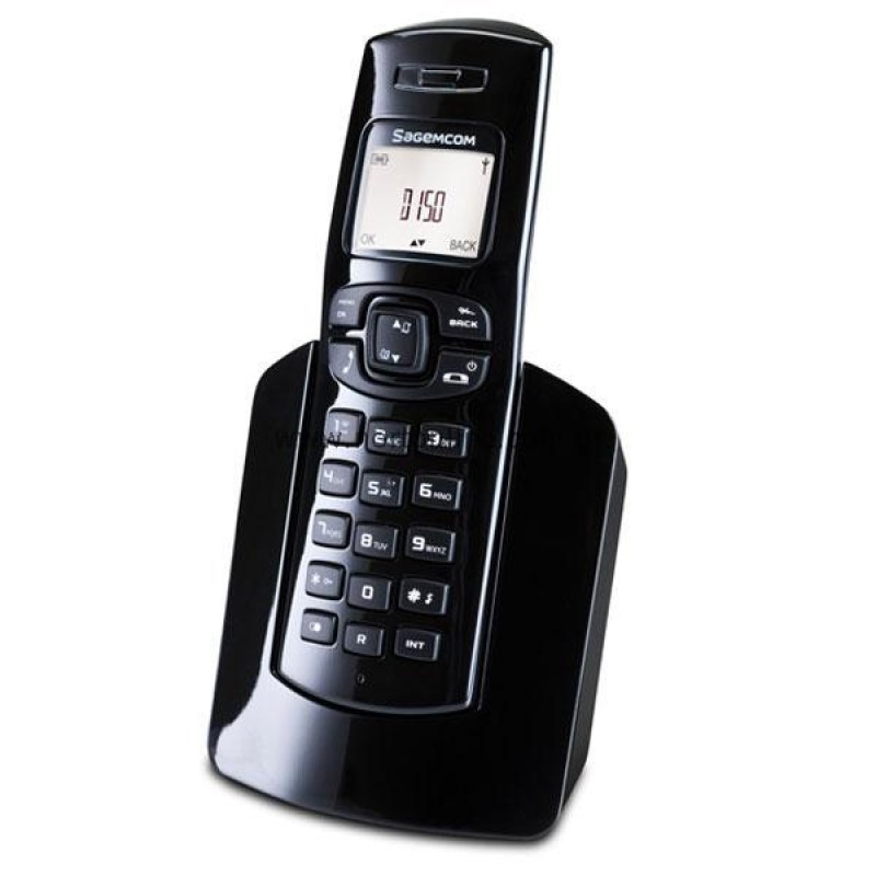 Ασύρματο Τηλέφωνο Sagem D150 ECO Μαύρο