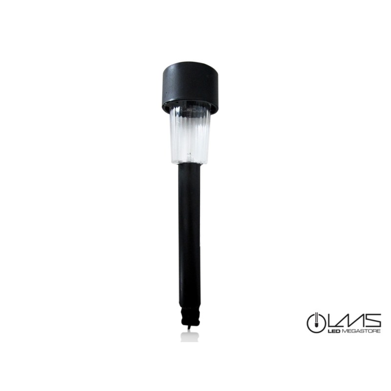 Ηλιακό Φωτιστικό Κήπου Μαύρο IP44