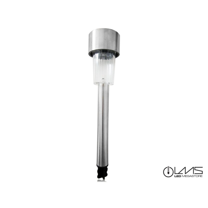Ηλιακό Φωτιστικό Κήπου Inox IP44