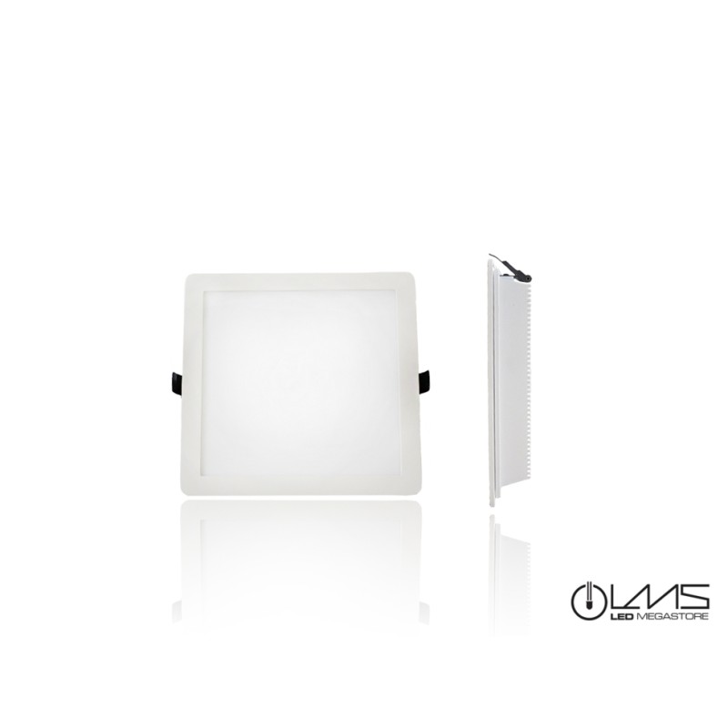 Φωτιστικό PL 24 Watt 230 Volt Λευκό Ημέρας Τετράγωνο