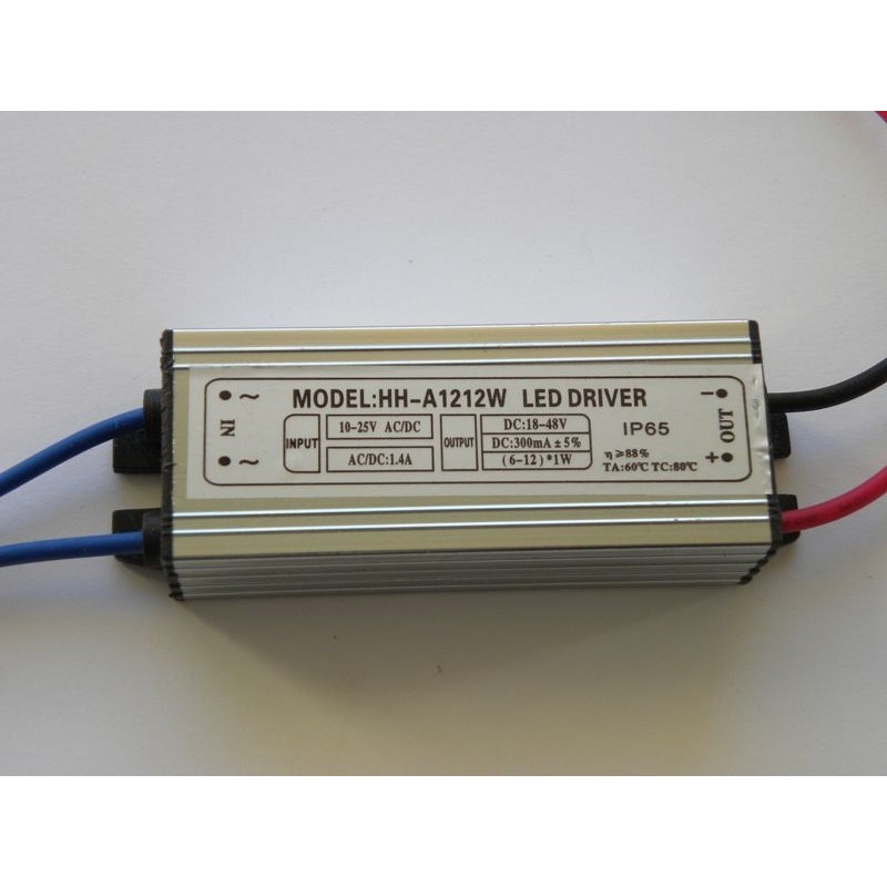 Ανταλλακτικό Driver για Προβολέα 10 Watt 12-24 Volt