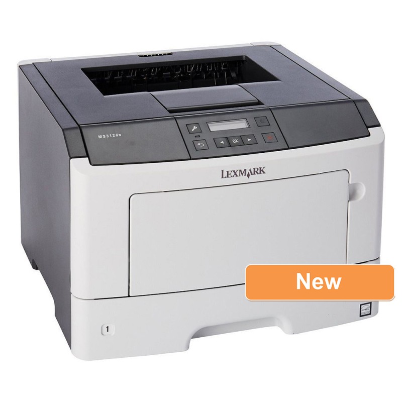 LEXMARK Printer MS312DN, Laser, Mono