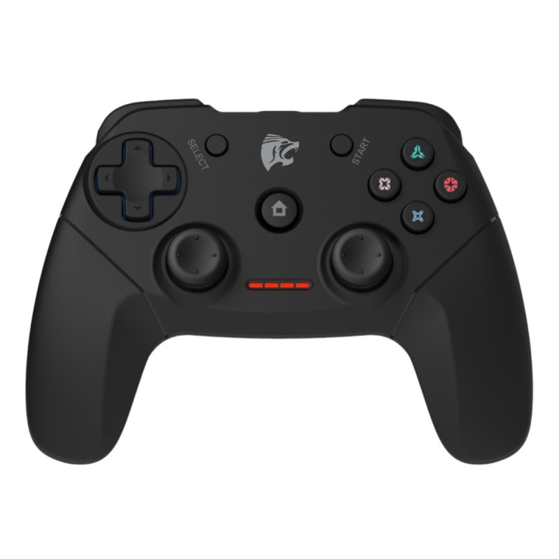 ROAR Gamepad για PC/PS2/PS3, Wireless, Vibration, 600mAh, Black