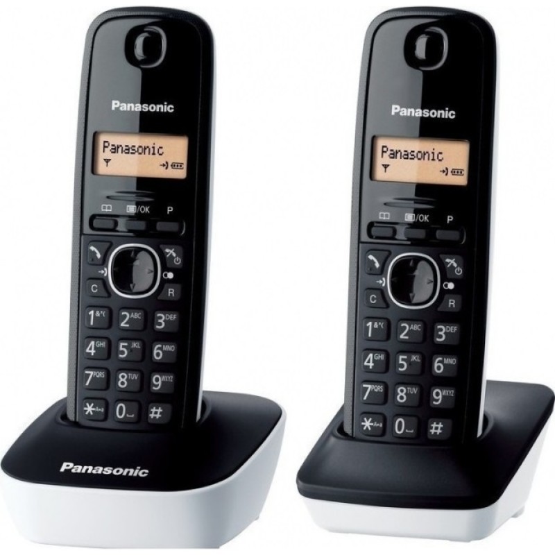 PANASONIC KX-TG1612 (W) DUO BLACK/WHITE EU