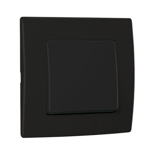 Διακόπτης Αλλέ-ρετούρ Ακραίος Μαύρος