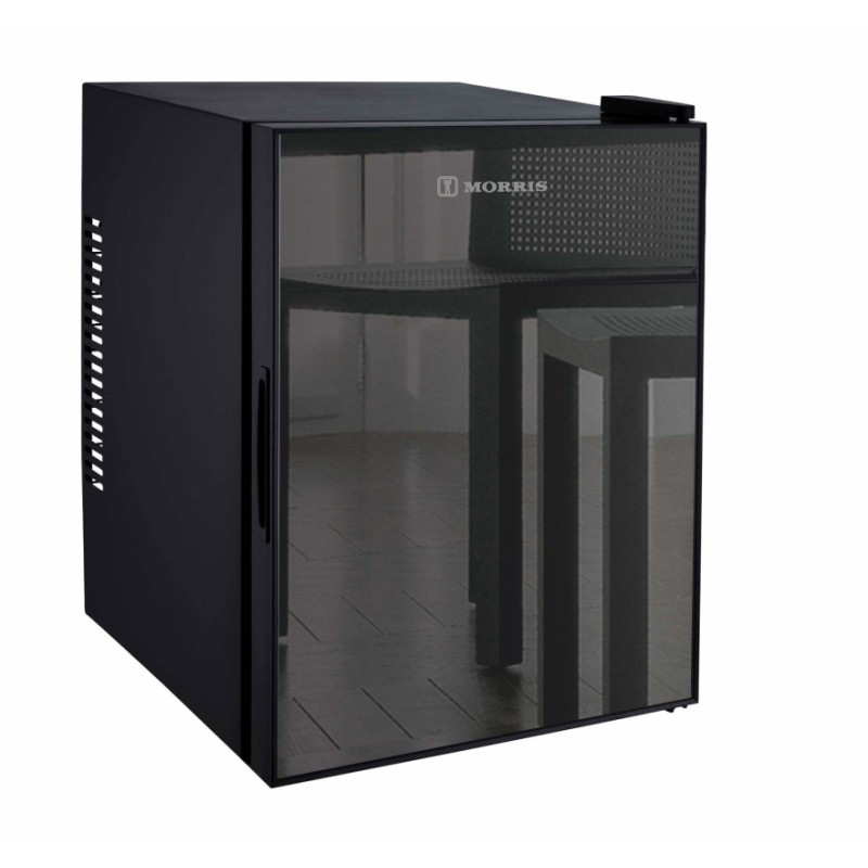 MORRIS B7341THG ΨΥΓΕΙΟ MINI BAR ΘΕΡΜΟΗΛΕΚΤΡΙΚΟ ΜΑΥΡΟ ΓΥΑΛΙ