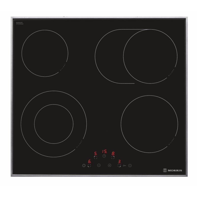 MORRIS MVF65360 ΚΕΡΑΜΙΚΗ ΕΣΤΙΑ 6 ΖΩΝΩΝ
