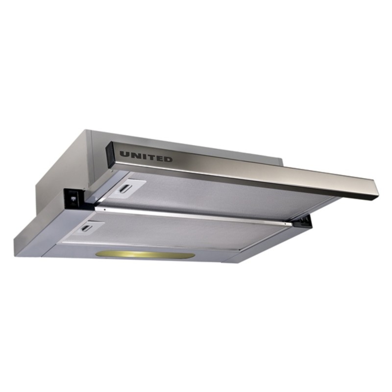 UNITED HHP-7268 ΑΠΟΡΡΟΦΗΤΗΡΑΣ ΣΥΡΟΜΕΝΟΣ 60EK INOX