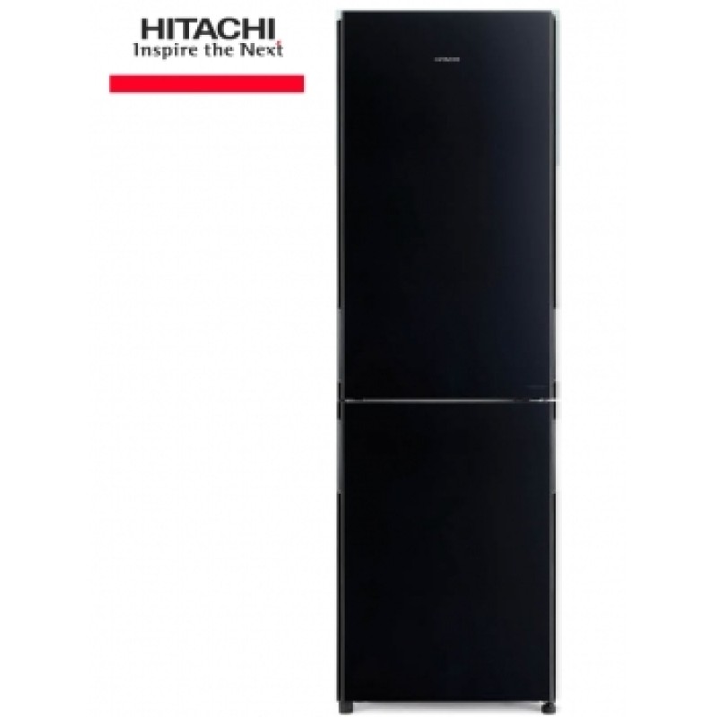 Hitachi RBG410PRU6 GBK Ψυγειοκαταψύκτης Μαύρος Α++