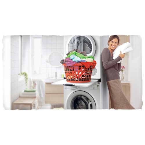 Βάσεις σύνδεσης πλυντηρίου-στεγνωτηρίου 