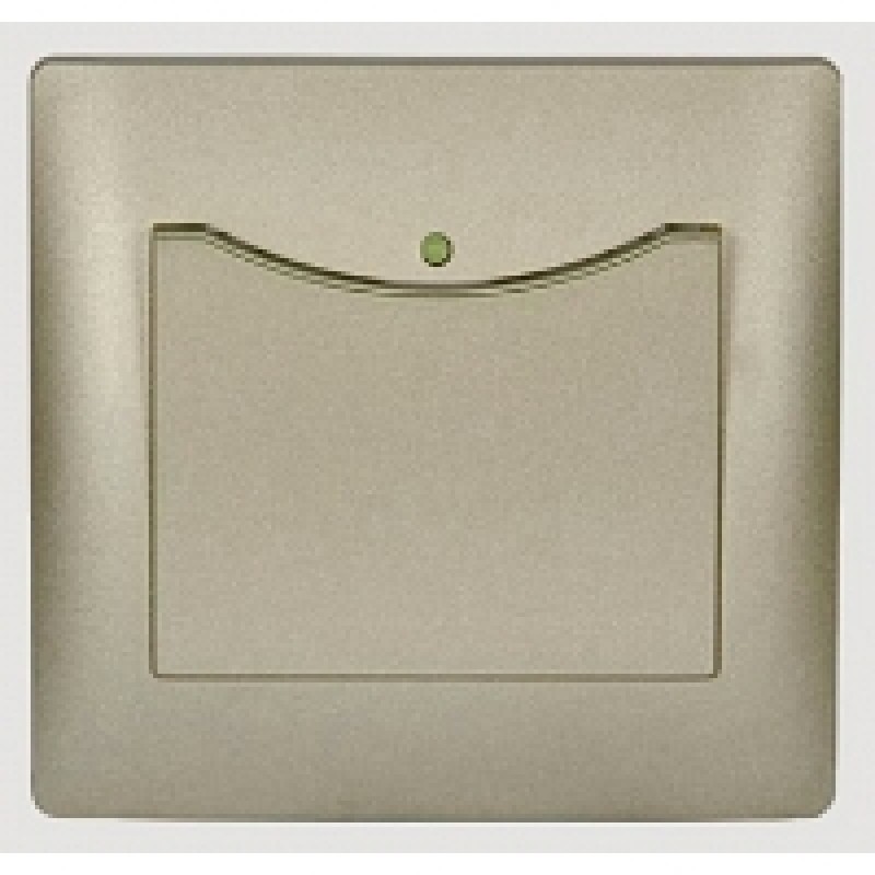 Διακόπτης Κάρτας Metallic Champagne