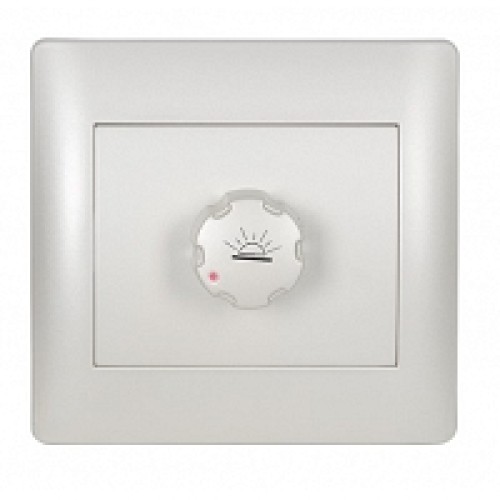 Διακόπτης  Dimmer 400W  230V Metallic Λευκό