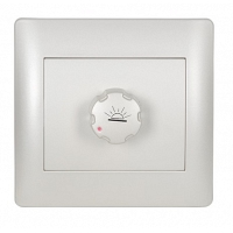 Διακόπτης  Dimmer 400W  230V Metallic Λευκό