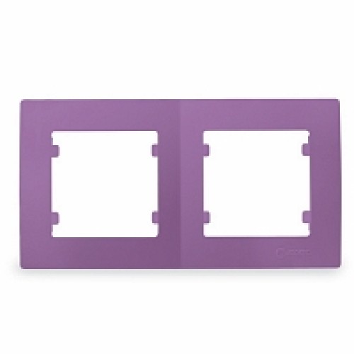 Διπλό Πλαίσιο Μωβ 