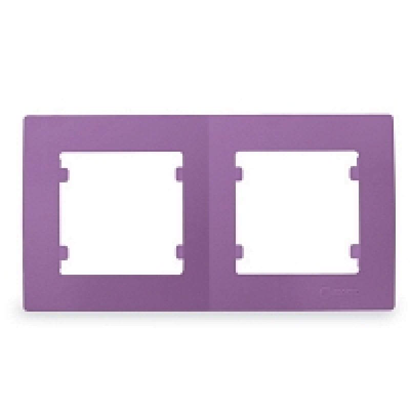 Διπλό Πλαίσιο Μωβ 