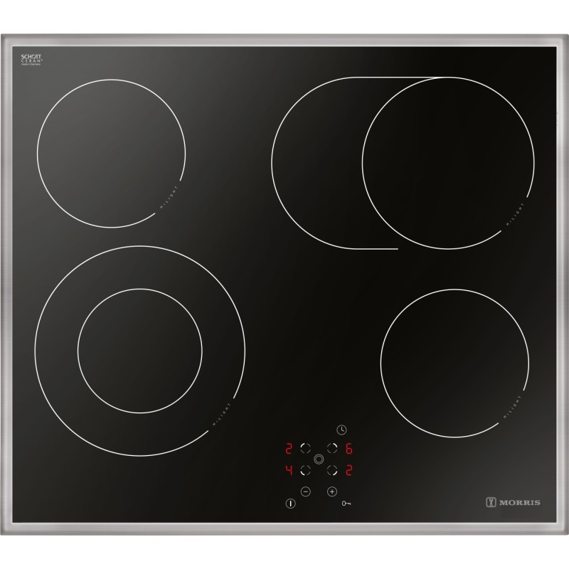 MORRIS MVF-65376 ΚΕΡΑΜΙΚΗ ΕΣΤΙΑ 6 ΖΩΝΩΝ