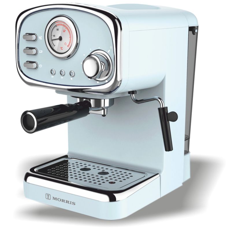 Καφετιέρα Espresso Morris Retro Light Blue R20809EMB