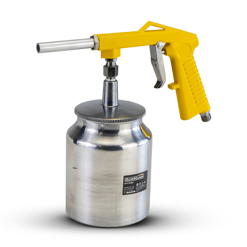 BORMANN BAT6155 Πιστόλι Αμμοβολής με Δοχείο 0.75Lt,0.2-0.6mm